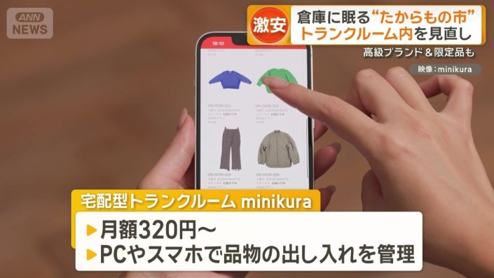 宅配型トランクルーム　minikura