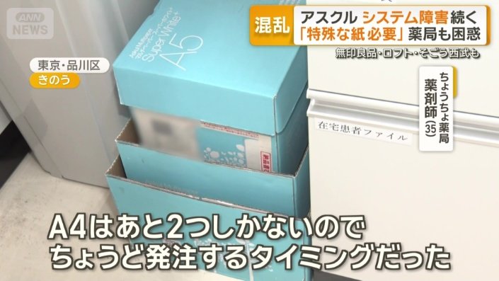 「薬袋を手書きで対応しないといけなくなる」