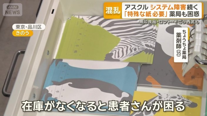 「お薬手帳もすべてアクスルで頼んでいて」