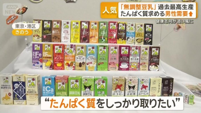 背景に「たんぱく質をしっかり取りたい」ニーズの変化
