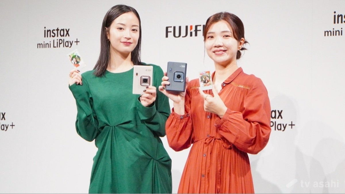 【エンタメ取材現場】広瀬すず、福田麻貴　富士フイルム「instax“チェキ”新製品発表会」