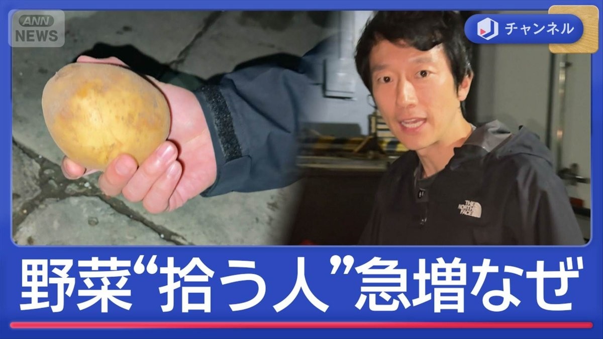 野菜“拾う人”中国で急増…若者までも一体なぜ？