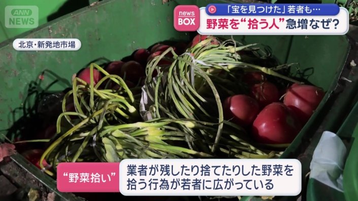 “野菜拾い”