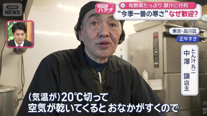 とん汁丸ニ　中澤譲店主
