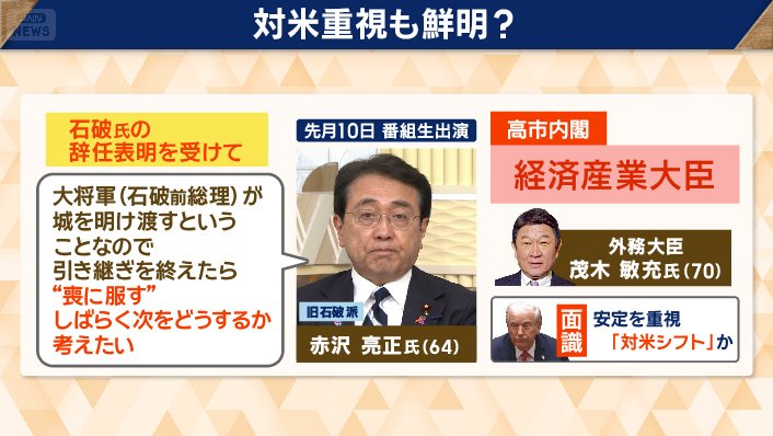 対米重視も鮮明？