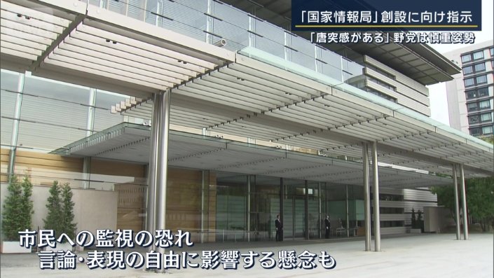 官邸主導のインテリジェンス強化