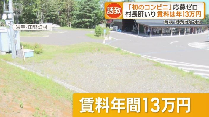 賃料は年間13万円