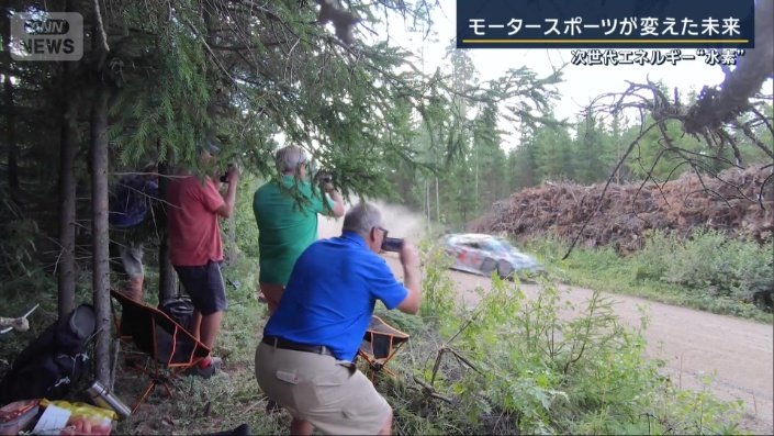 ラリーが一番人気のスポーツ