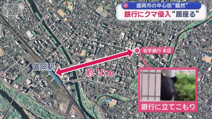 盛岡駅からわずか1キロ