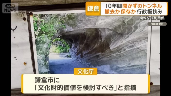 文化庁は文化財的価値を検討すべきと指摘