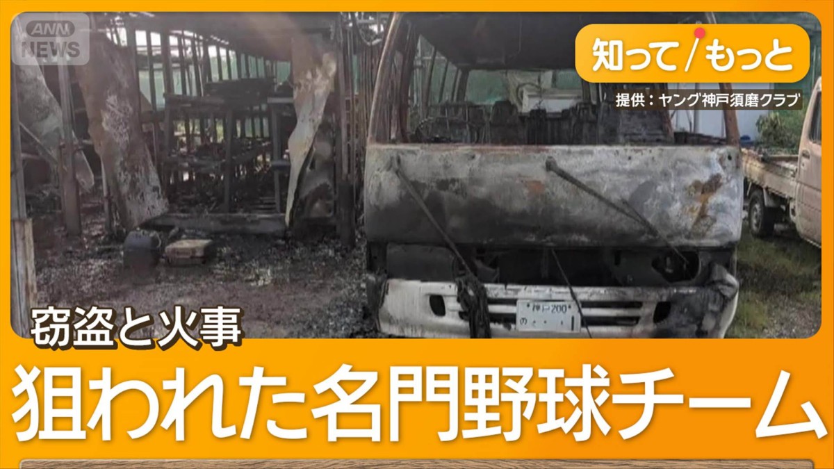 狙われた名門少年野球チーム　火事と窃盗“歴史”が焼失　マック鈴木氏らプロ選手輩出