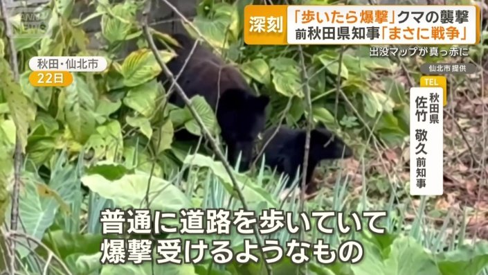 「道路を歩いていて爆撃受けるようなもの」