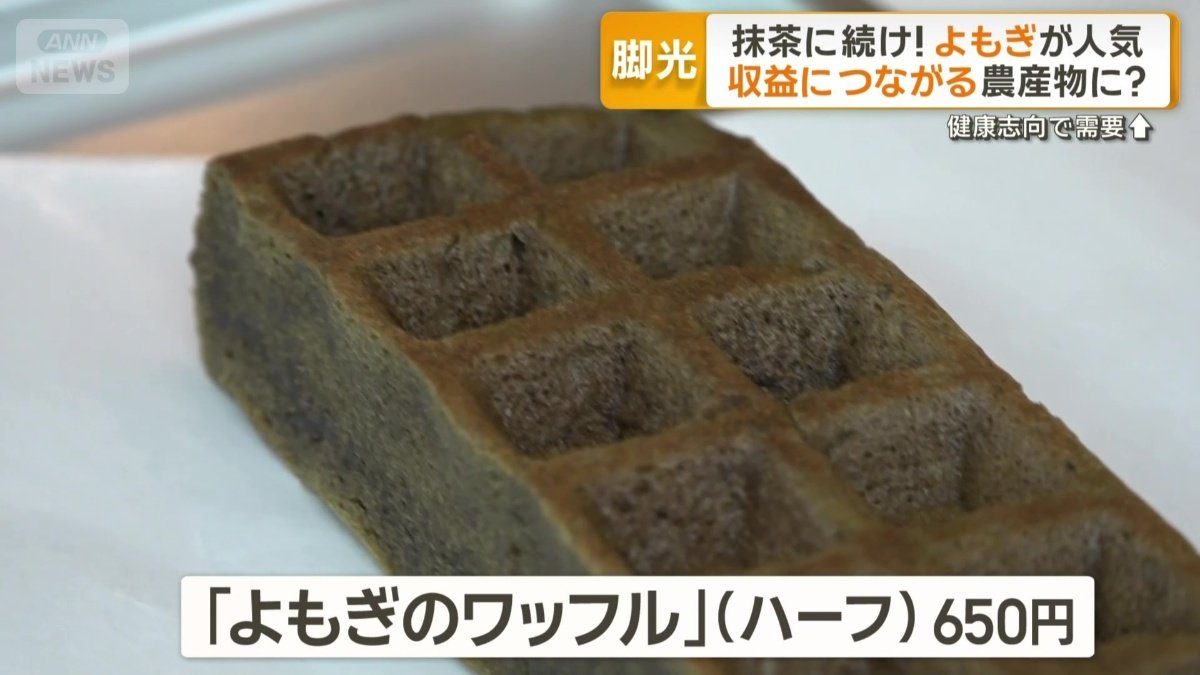 よもぎのワッフル(ハーフ)