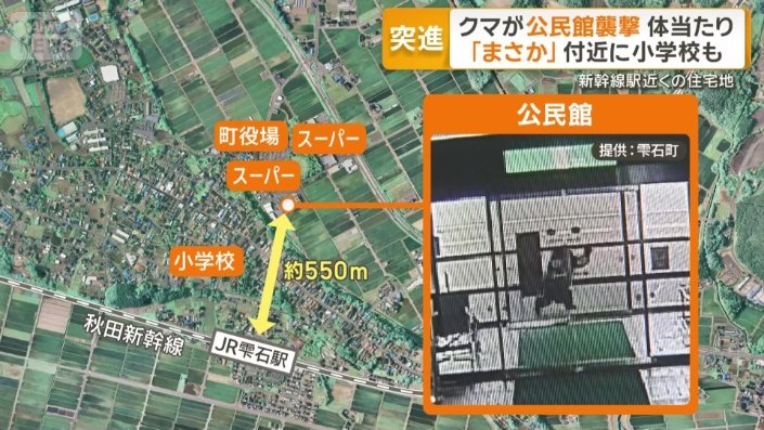 周辺には小学校やスーパーも