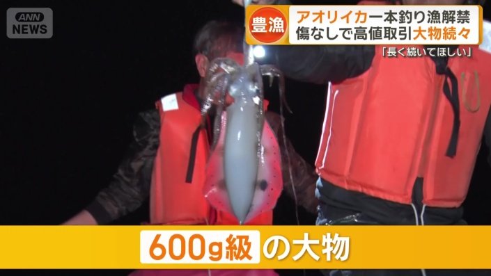 600グラム級の大物