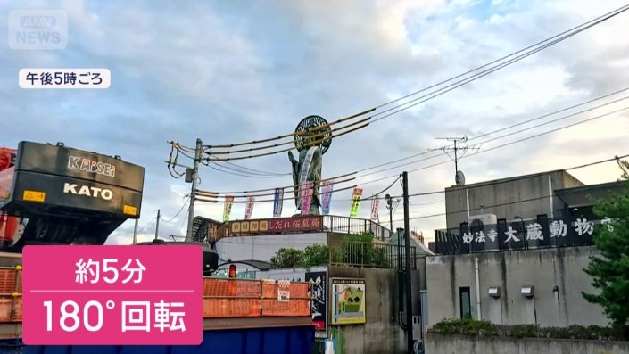 世田谷通り側を向いた大仏