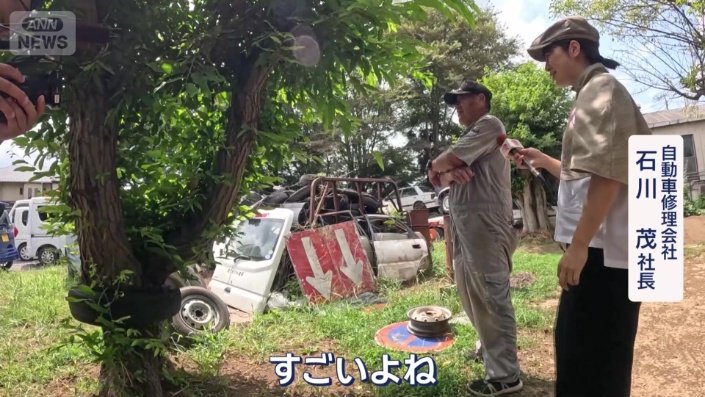 同じ敷地内に、もう一つの不思議な木が…
