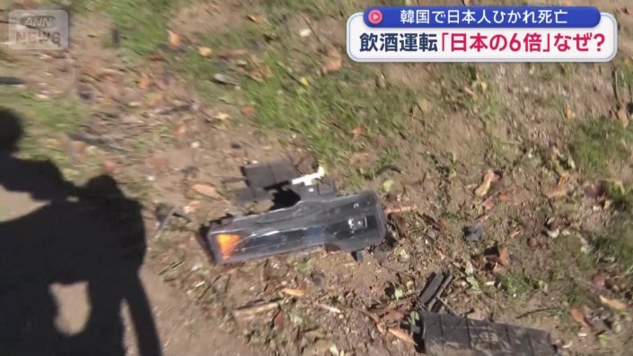 公園には車の破片や…