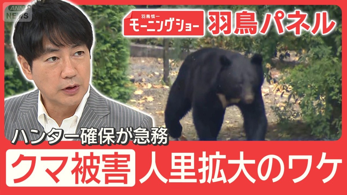 過去最悪のクマ被害 なぜ人里に拡大？ハンター確保へ課題も 狩猟免許持つ記者が解説
