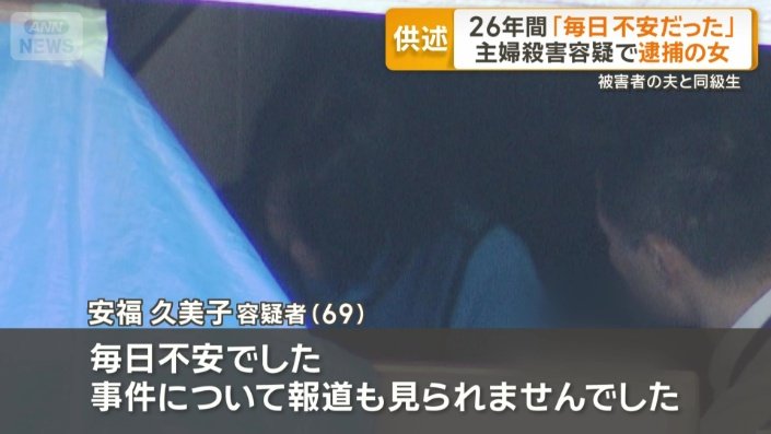 安福久美子容疑者（69）