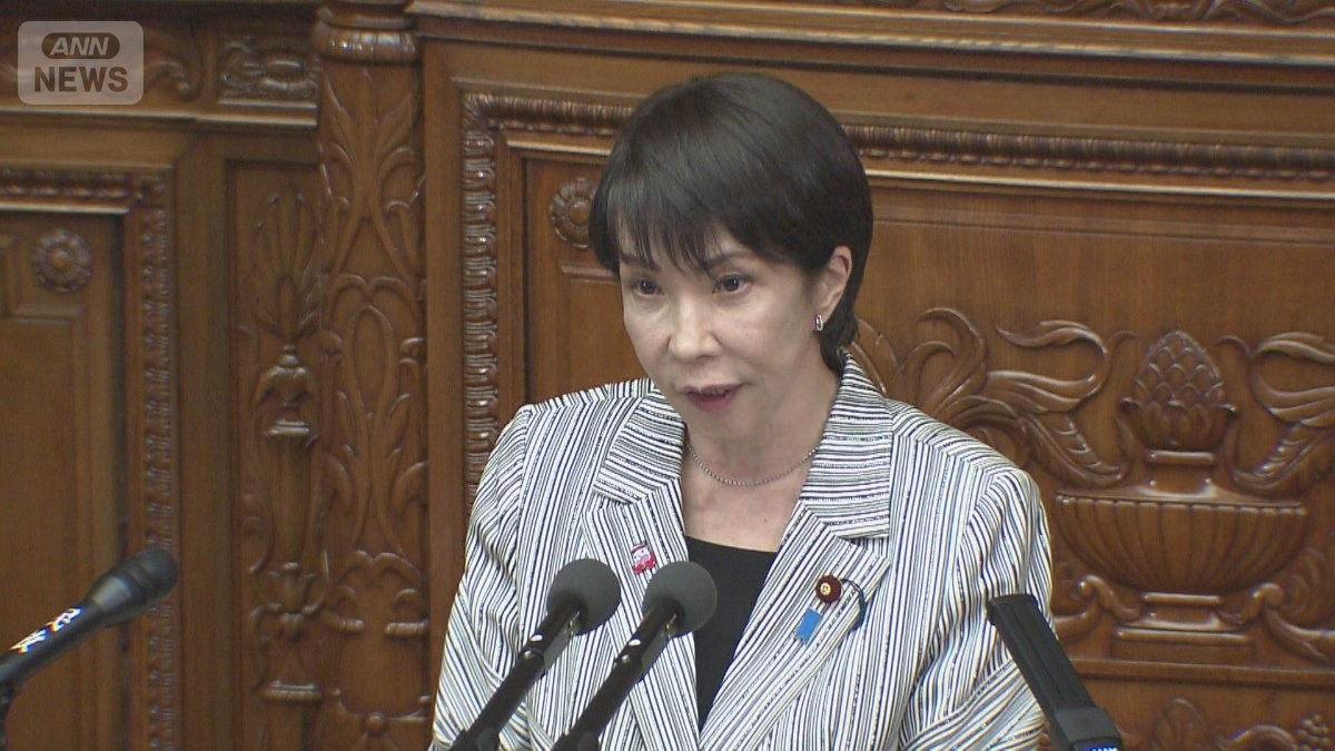 防衛費増額・政治とカネ・議員定数削減…高市総理が初の代表質問　肝いり会議も始動