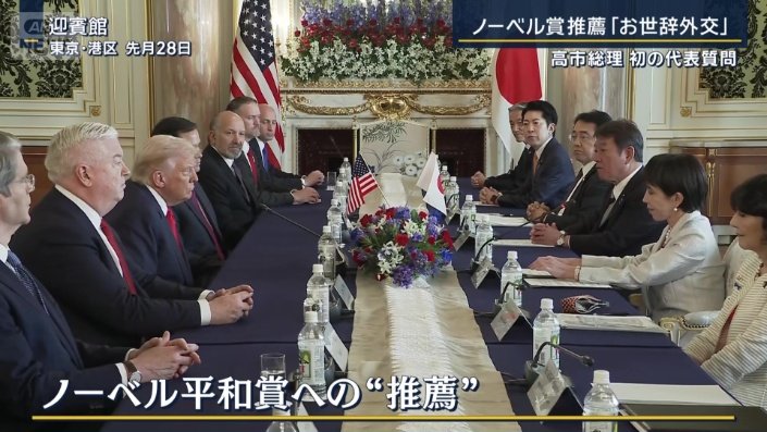 ノーベル平和賞への推薦