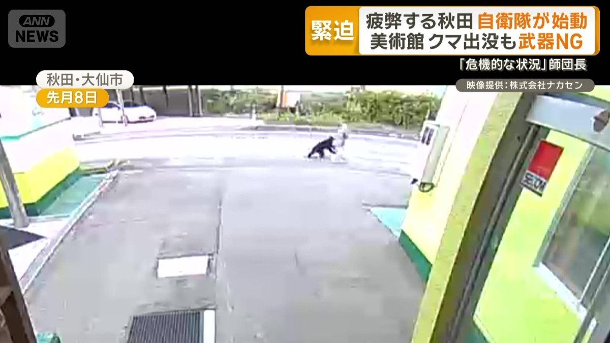 深刻化するクマ被害