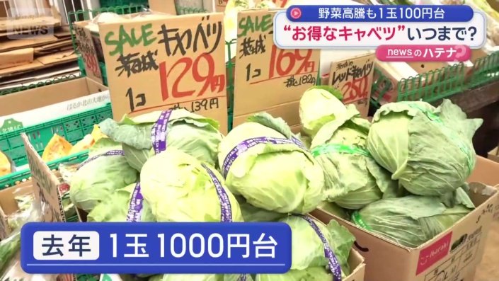 去年1玉1000円台