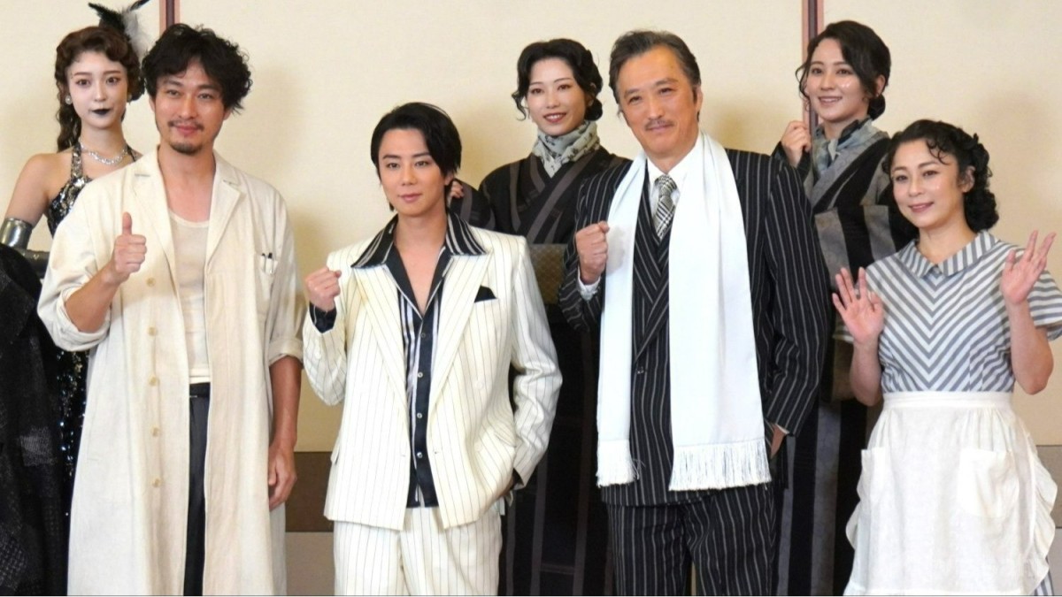 【エンタメ取材現場】北山宏光、大鶴義丹、佐藤仁美 舞台「酔いどれ天使」の取材会