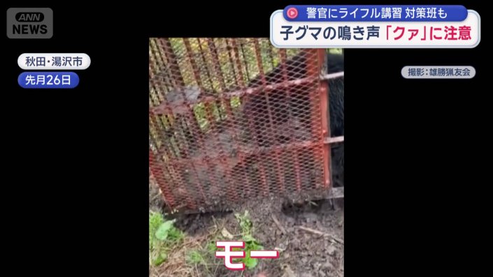 「モー」という聞きなれない鳴き声