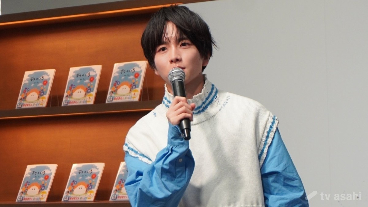 板垣李光人、北川景子におねだり!?「僕が読み聞かせしてもらおうかな?と…」