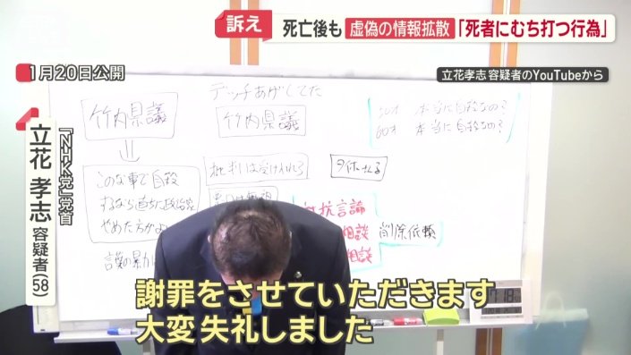 一度は謝罪したが…