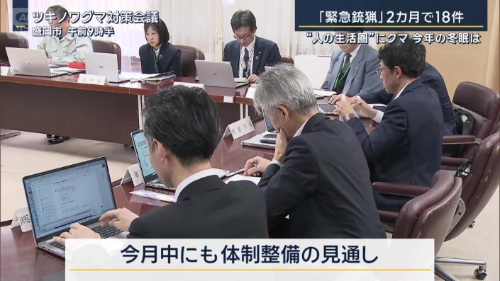 体制整備の見通し