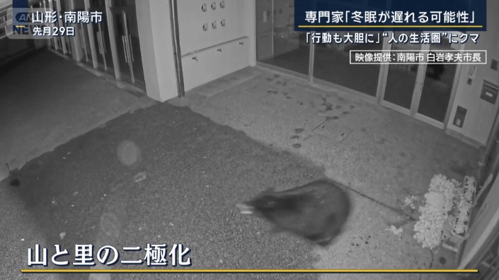 山と里の二極化