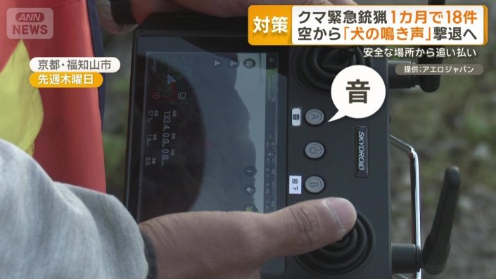 「ワン、ワン」という犬の鳴き声が再生される