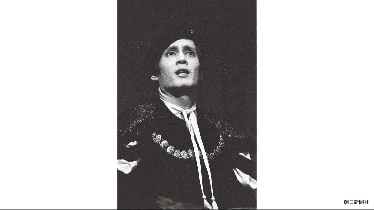 1964年　「ハムレット」を演じた