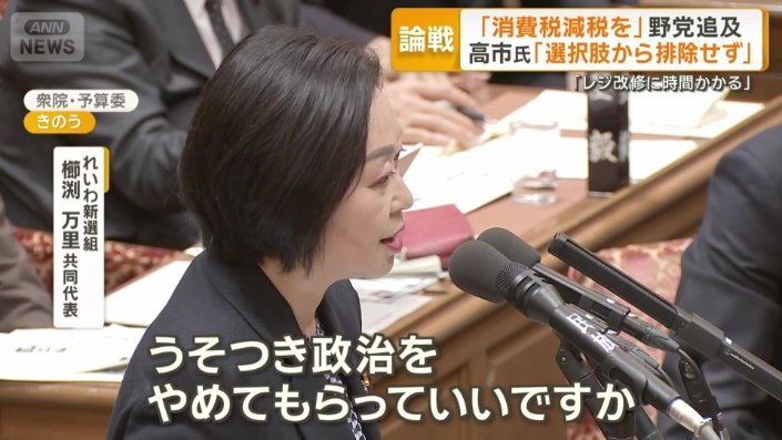 れいわ新選組 櫛渕万里共同代表