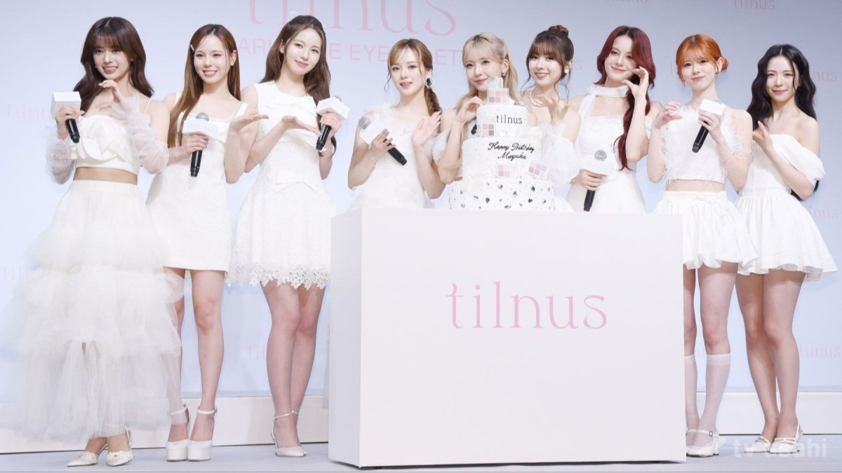 【エンタメ取材現場】「NiziU」MAKO、RIO 、MAYA、RIKU、AYAKA、MAYUKA、RIMA、MIHI、NINA 日韓共同開発コスメ「tilnus」新商品・新CM発表会