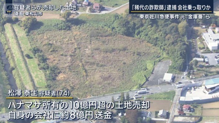 ハナマサが所有していた土地