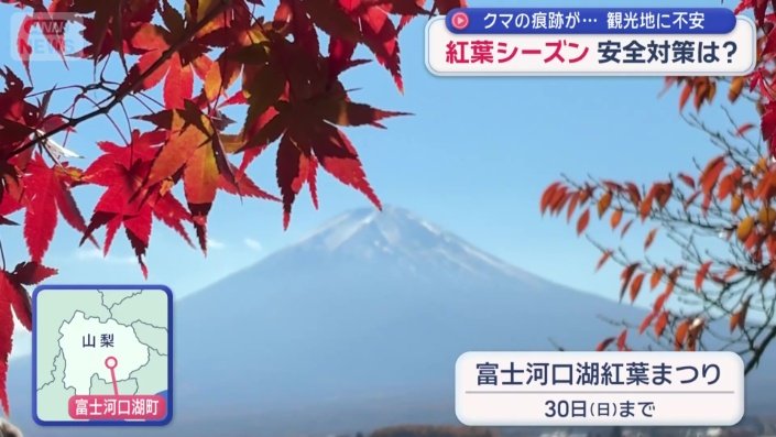 山梨県・富士河口湖町