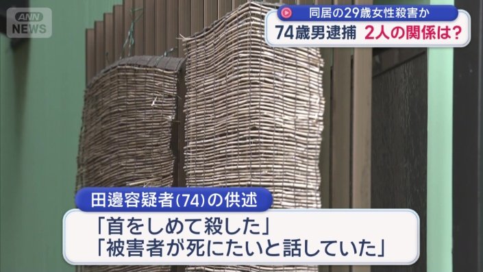 「首をしめて殺した」「被害者が死にたいと話していた」などと供述