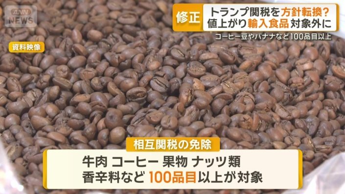 牛肉やコーヒーなど100品目以上