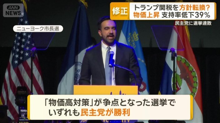 ニューヨーク市長選のマムダニ氏