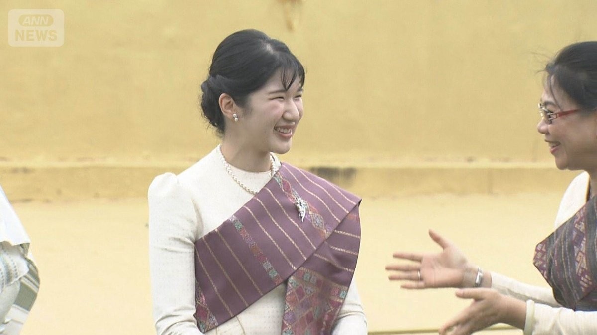 国家主席を表敬訪問　愛子さま　ラオスで海外公務本格スタート