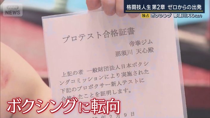 ボクシング転向