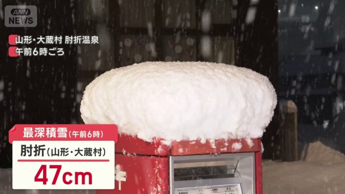 全国2番目の積雪量