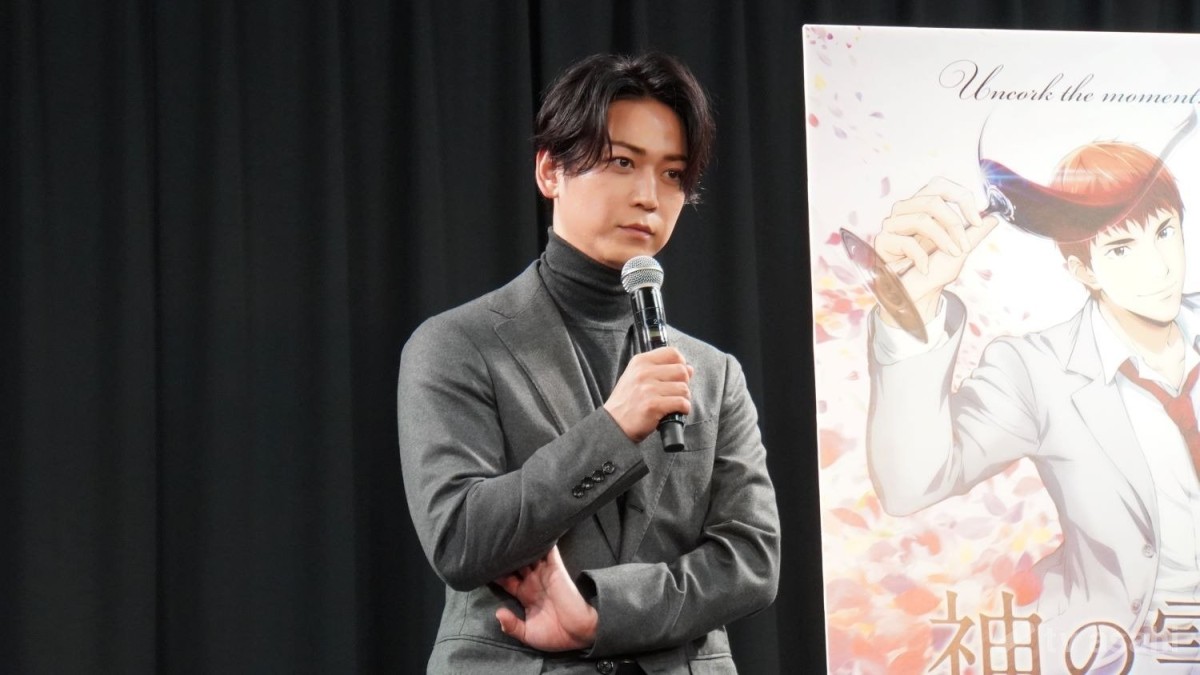 【エンタメ取材現場】「神の雫」アニメ制作発表会見