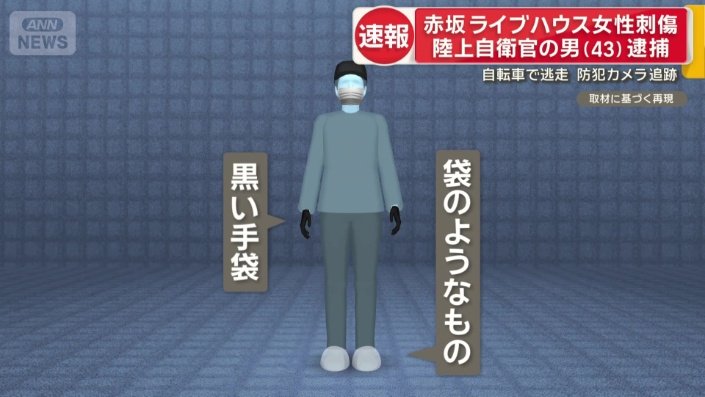 男の靴は袋のようなもので覆われていた