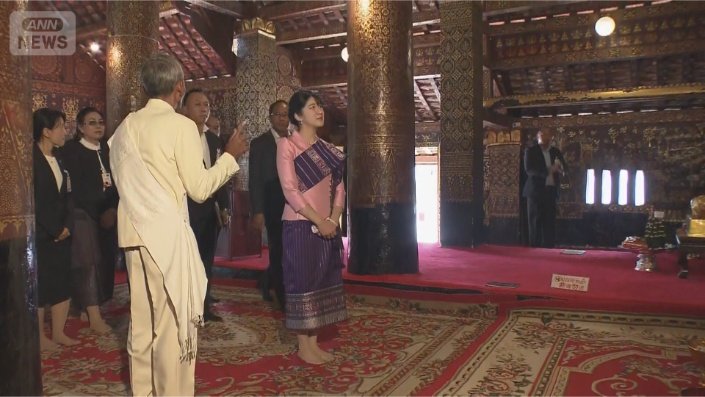 シェントーン寺院を訪問