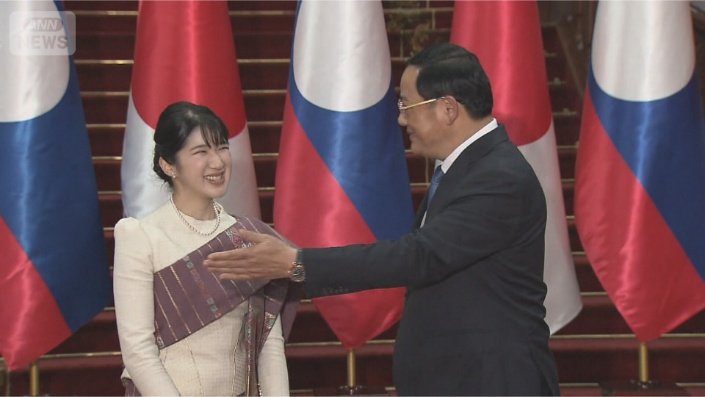 ラオスの政府要人と面会